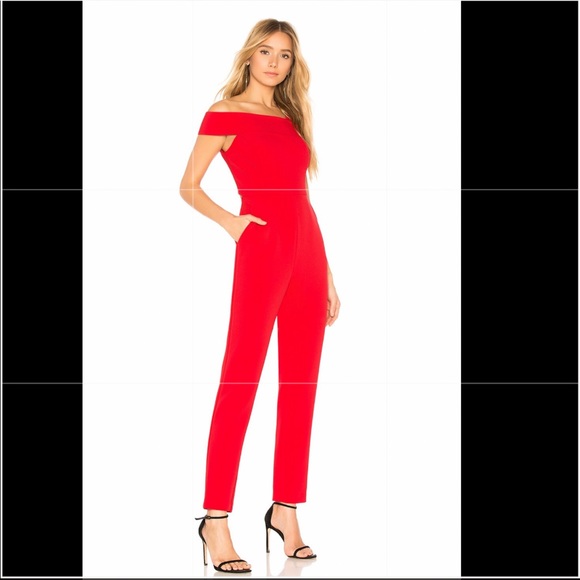 BCBGMAXAZRIA One-Shoulder Jumpsuit - Picture 3 of 5